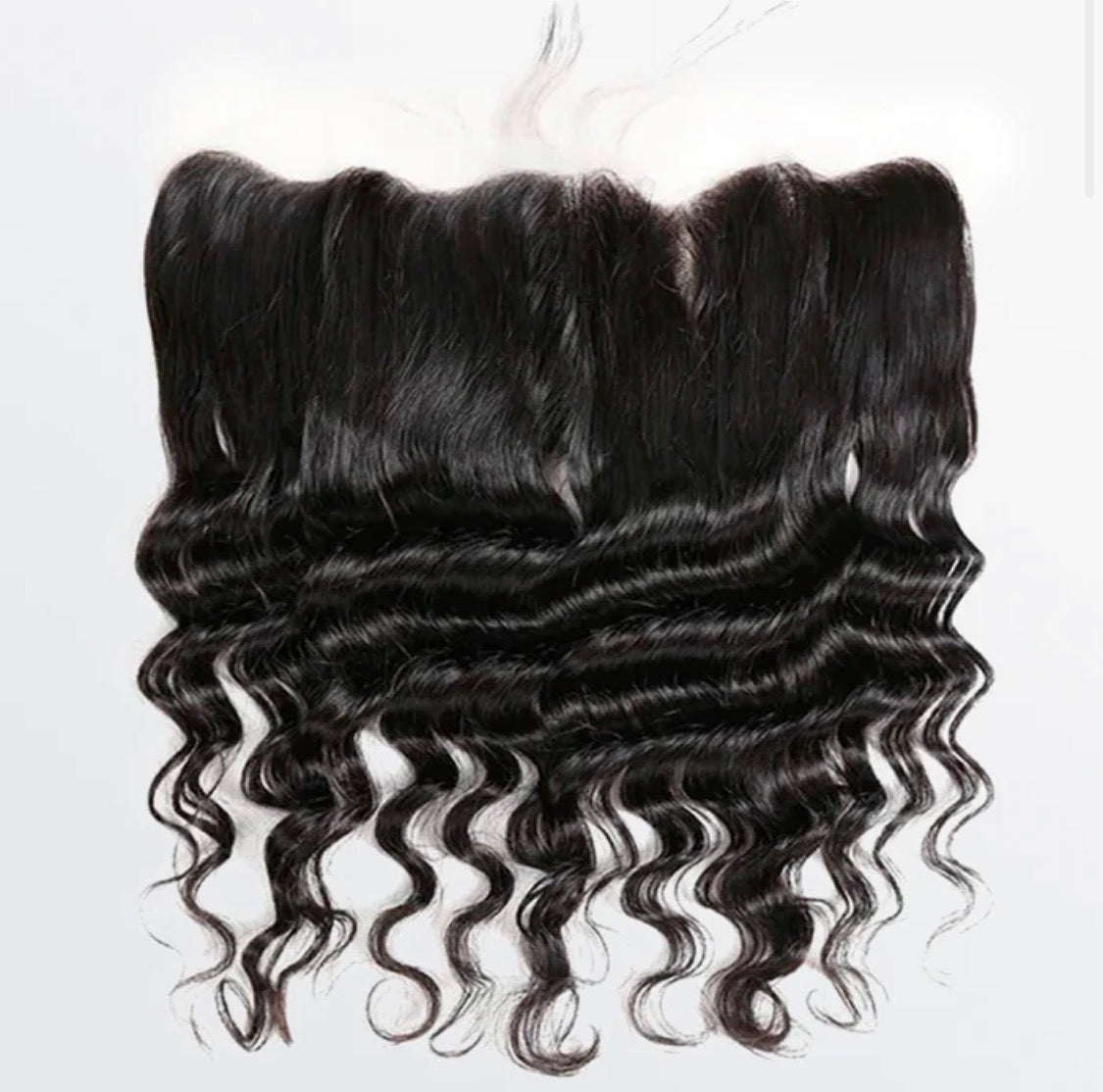 13x4 Free Parted Frontal Deep Wave